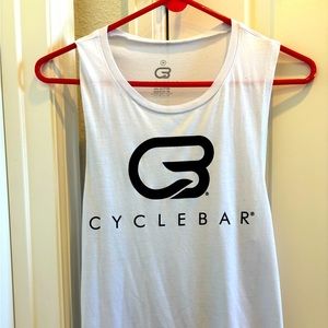 Women’s CycleBar Tank Black and White